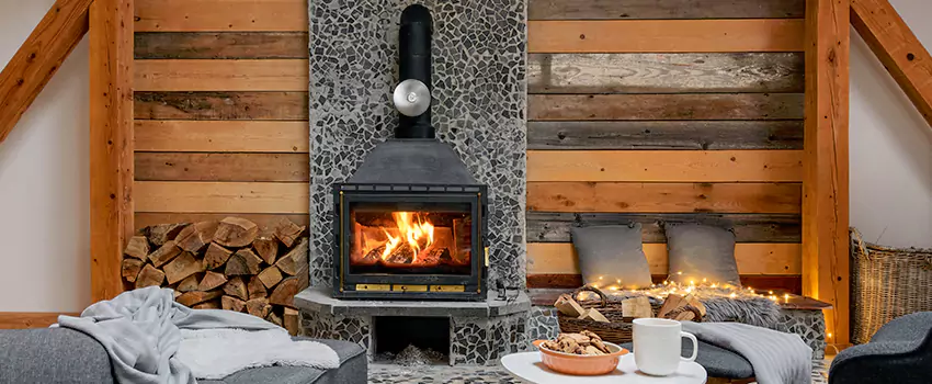 Thelin Hearth Products Direct Vent Gas Stove Fireplace Inspection in Tillmans Corner, Alabama